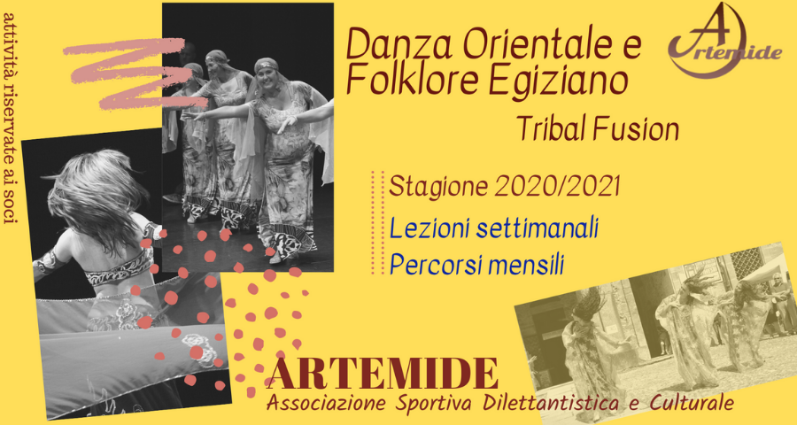 Ripartono i corsi di danza orientale di Artemide 2020/2021!