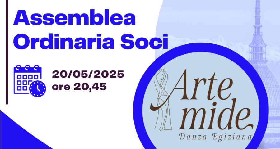 Assemblea Ordinaria dei Soci Artemide Danza Egiziana 2025